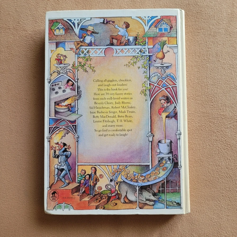 Vintage Random House Book Humor Children 1988 Twain Blume Cleary 80s Zelinsky HC